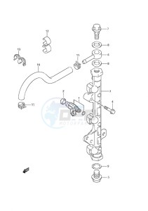 DF 60A drawing Fuel Injector