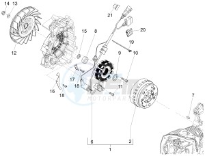 Fly 150 4T 3V ie (APAC) drawing Flywheel magneto