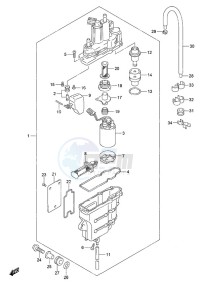 DF 40A drawing Fuel Vapor Separator