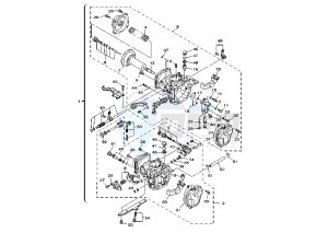 XV DX VIRAGO 535 drawing CARBURETOR