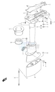 DF 6 drawing Drive Shaft Housing