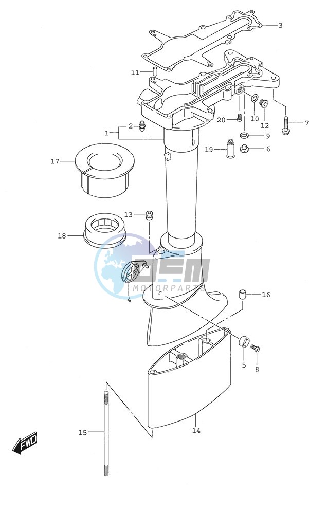 Drive Shaft Housing