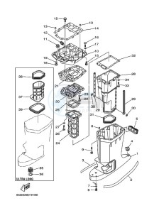 200F drawing UPPER-CASING