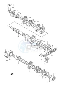 RMX250 (E3) drawing TRANSMISSION