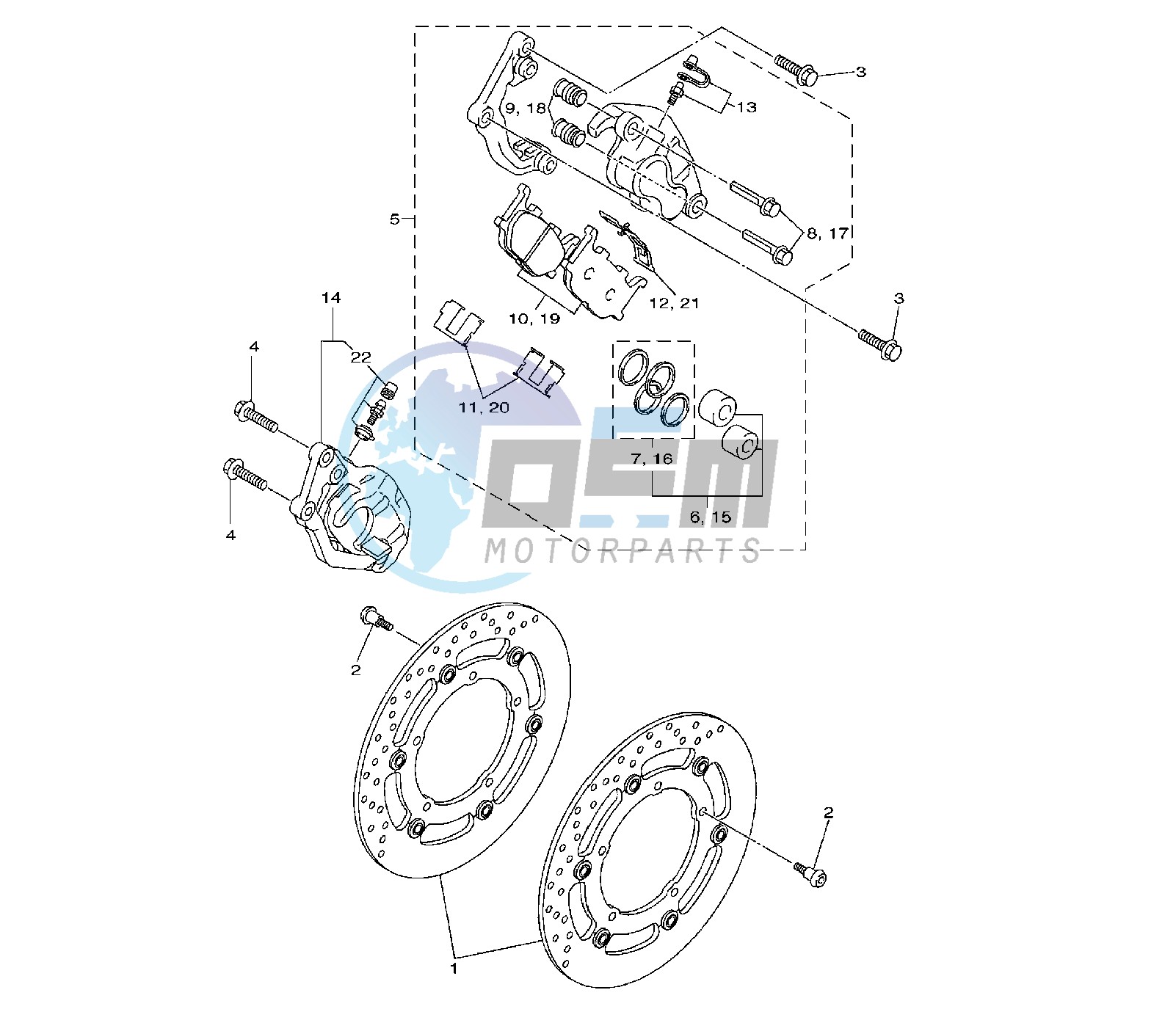 FRONT BRAKE CALIPER