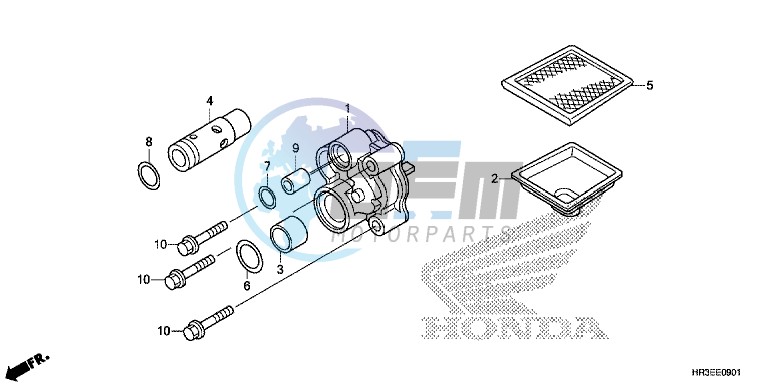 OIL PUMP (TRX420FE1/FM1/FM2/TE1/TM1)