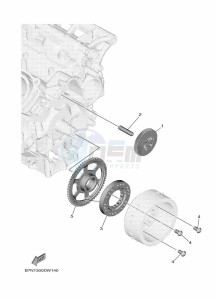 MT-09 SP MTN890D (BAM7) drawing STARTER