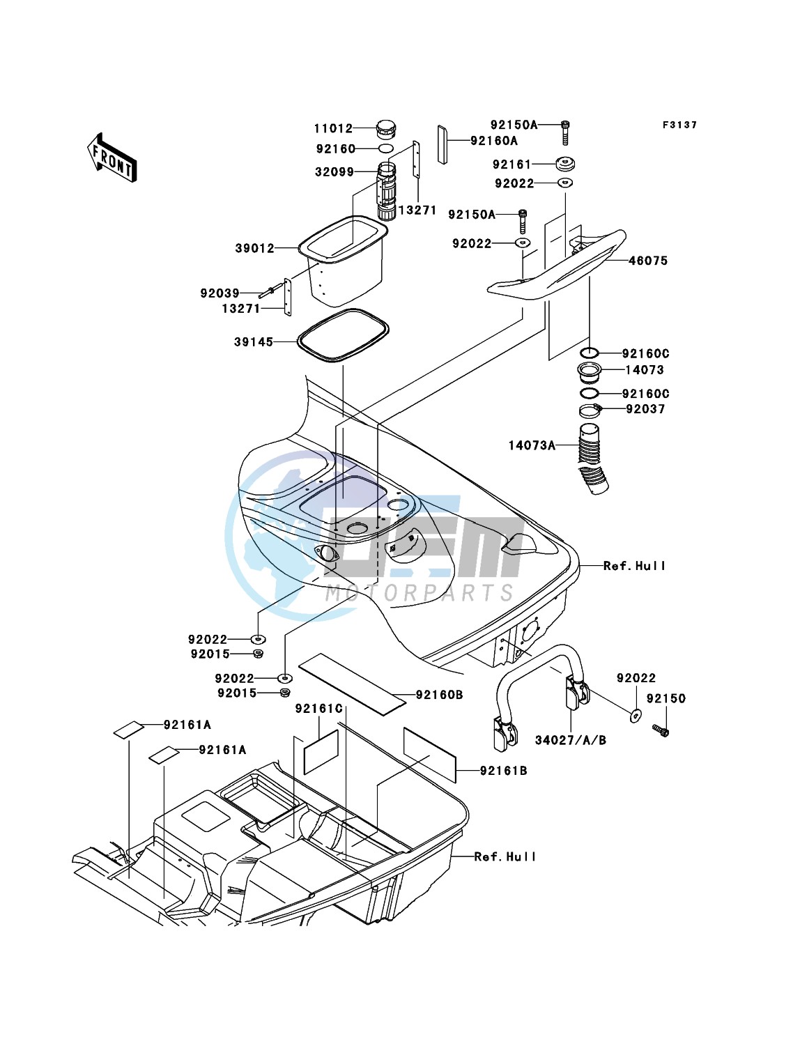 Hull Rear Fittings