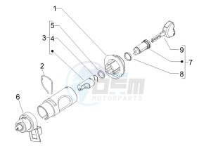 Liberty 150 4t e3 moc drawing Locks