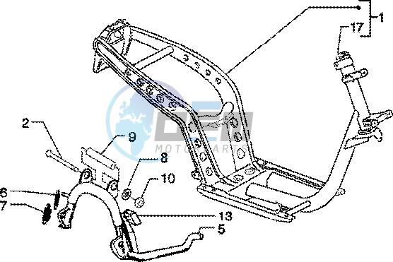 Chassis - Central stand