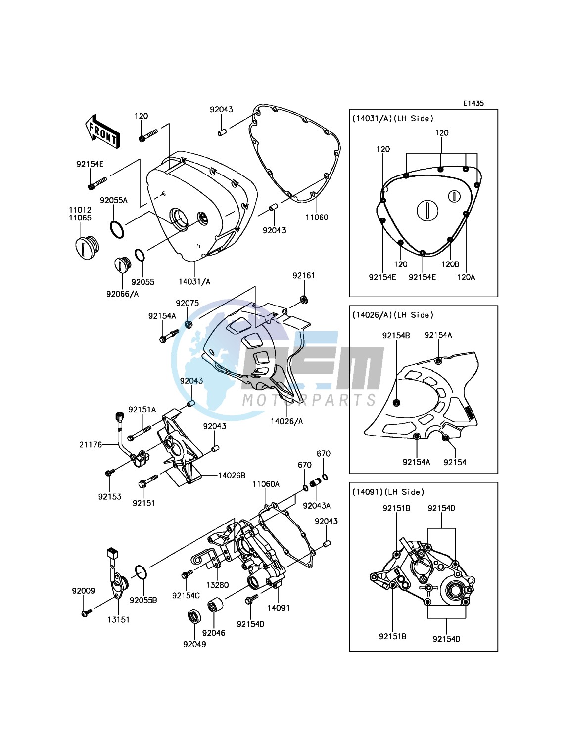 Left Engine Cover(s)