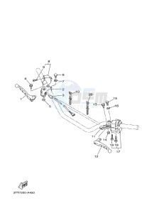 DT175 (3TSW) drawing HANDLE SWITCH & LEVER