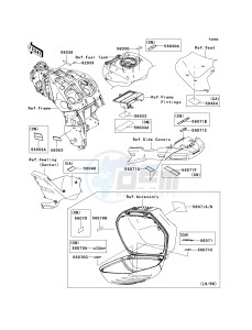 ZG 1400 B [CONCOURS 14] (8F-9F) B9F drawing LABELS