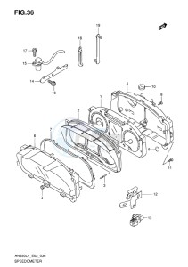 AN650 drawing SPEEDOMETER