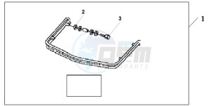 GL1800A BR - (BR) drawing TRUNK GUARD PIPE