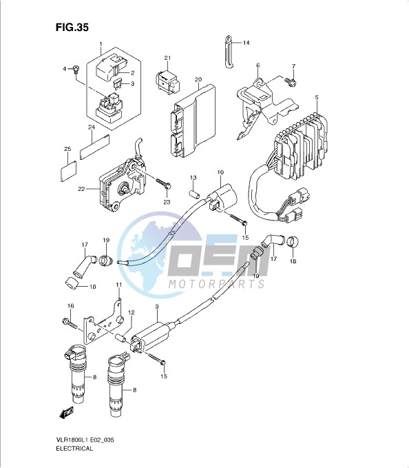 ELECTRICAL (VLR1800TL1 E24)