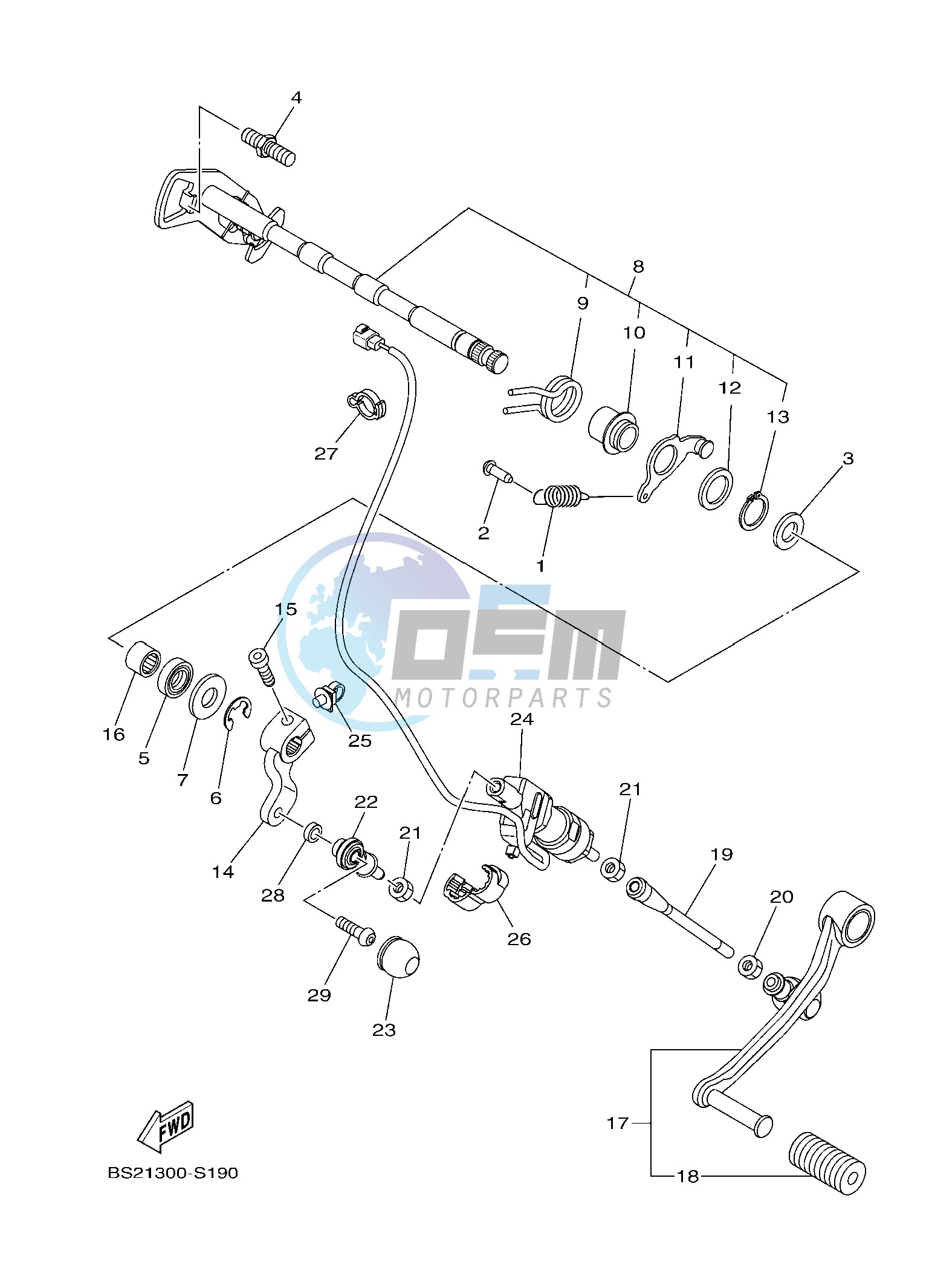 SHIFT SHAFT