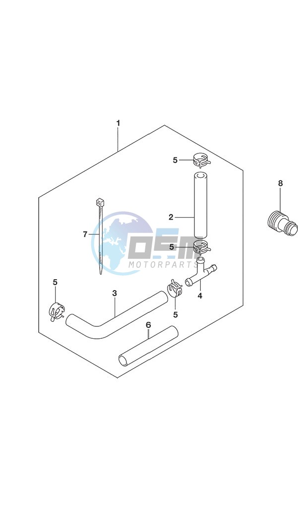 Water Pressure Gauge Sub Kit