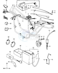 KZ 1000 A [KZ1000] (A1-A2A) [KZ1000] drawing CHASSIS ELECTRICAL EQUIPMENT -- 77-78 A1_A2_A2A- -