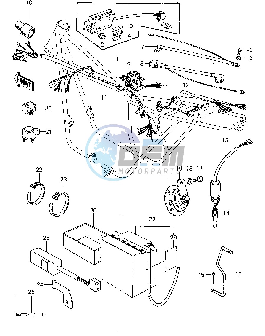 CHASSIS ELECTRICAL EQUIPMENT -- 77-78 A1_A2_A2A- -