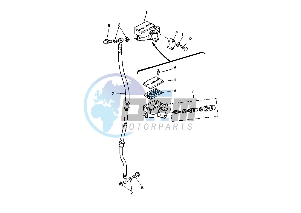 FRONT MASTER CYLINDER