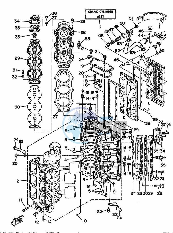 CYLINDER--CRANKCASE