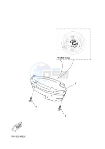 NS50 NS50F NITRO 4T (1GB6 1GB6) drawing METER