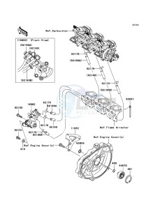 JET SKI 900 STX JT900E6F FR drawing Oil Pump