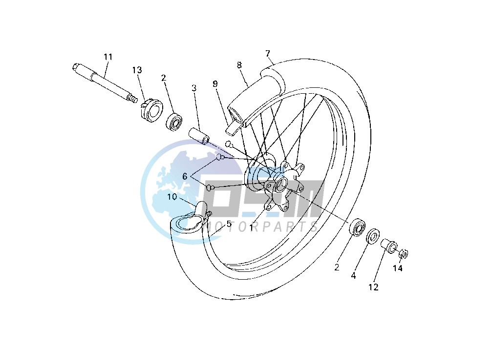 FRONT WHEEL