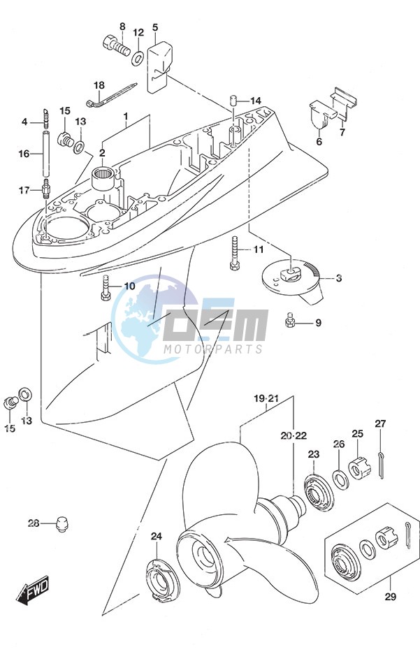 Gear Case (C/R)