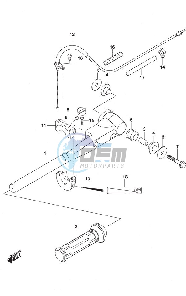 Tiller Handle