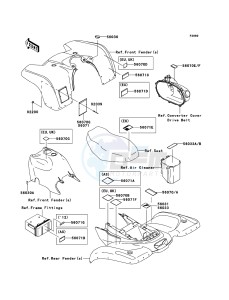 KVF360_4X4 KVF360ABF EU GB drawing Labels