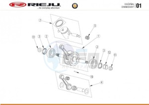 HOBBY-BYE-BIKE-25-KM-H-EURO4-HOLLAND-GREY drawing CRANKSHAFT