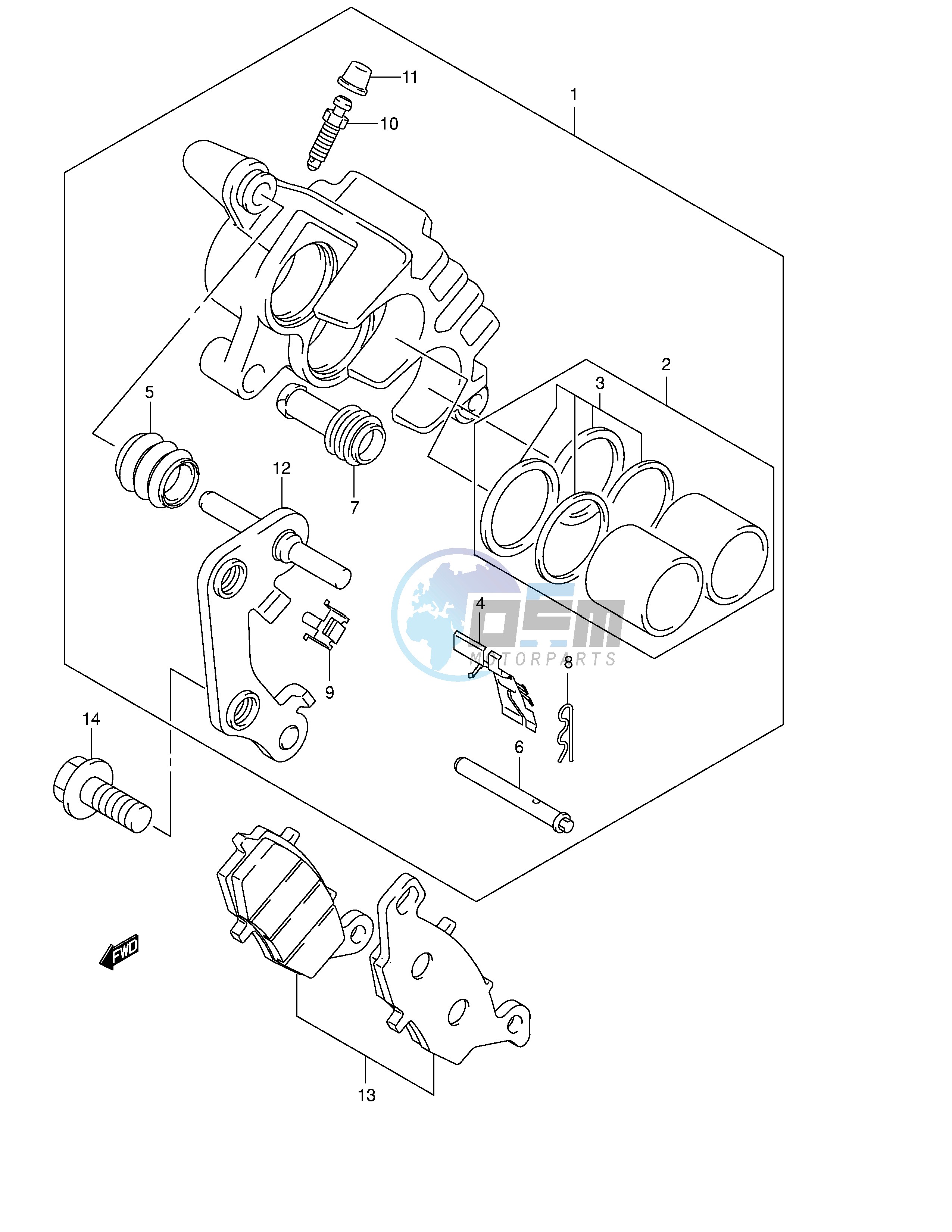 FRONT CALIPER