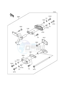 NINJA_300_ABS EX300BFF XX (EU ME A(FRICA) drawing Accessory(Engine Guard)