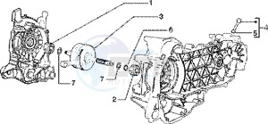 Liberty 125 Leader drawing Crankshaft