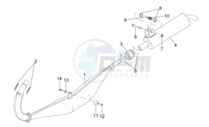 RS 50 drawing Exhaust unit