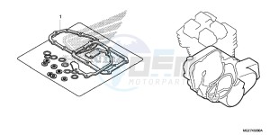 CB500XE CB500X ABS UK - (E) drawing GASKET KIT B