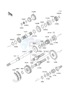 KAF 620 E [MULE 3010 4X4] (E1-E5) [MULE 3010 4X4] drawing TRANSMISSION