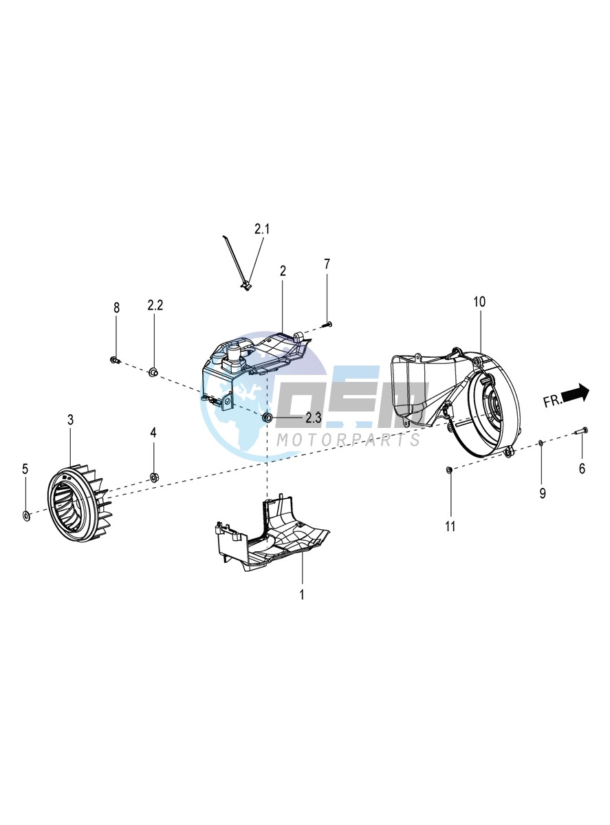 Fan cover and shroud