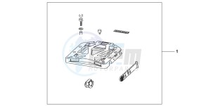 CBF1000S drawing RR.CARRIER BASE