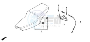 NSR75 drawing SEAT