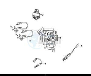 SYMPHONY ST 50 (XB05W4-EU) (E4) (L7-M0) drawing CARBURETOR