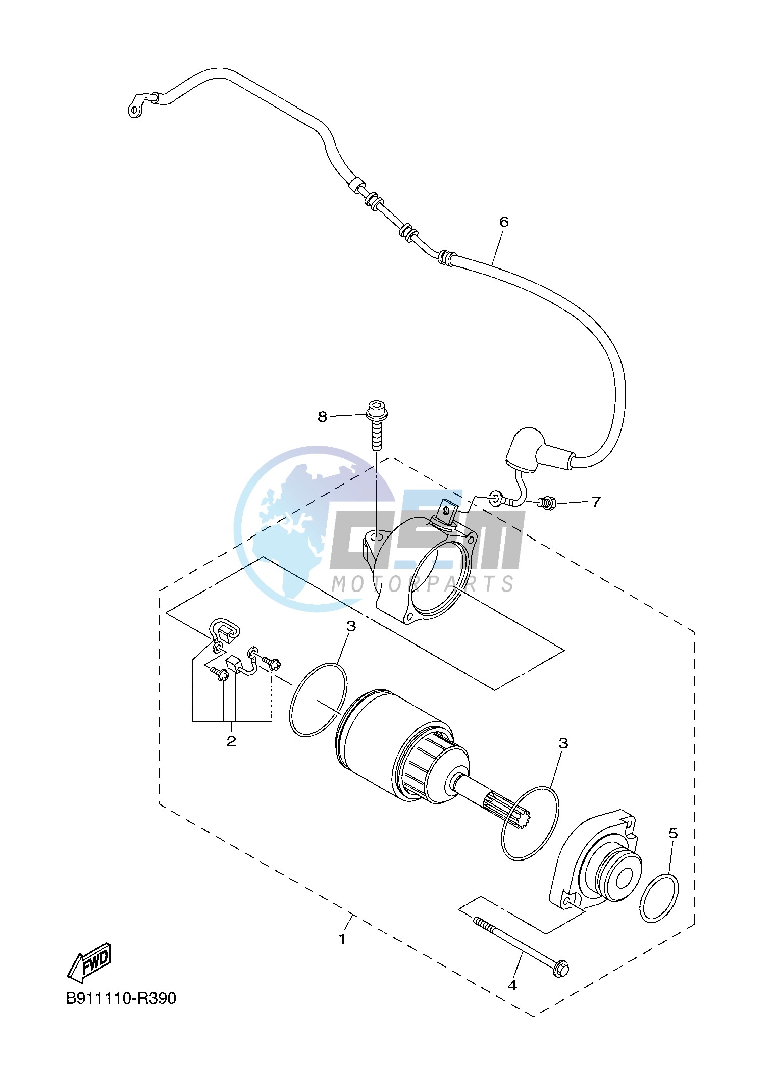 STARTING MOTOR