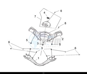 CRUISYM 300 (LV30W1-EU) (L8-M0) drawing FR. HANDLE COVER