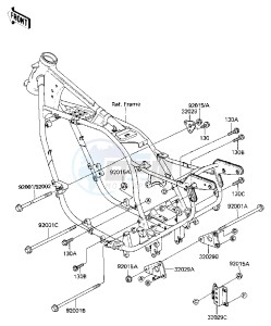 ZN 1300 A [VOYAGER] (A1-A4) [VOYAGER] drawing FRAME FITTINGS