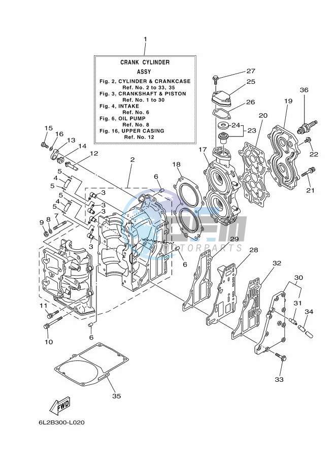 CYLINDER--CRANKCASE