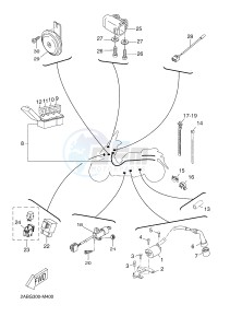 YP125R X-MAX125 X-MAX125 (2ABG 2ABG) drawing ELECTRICAL 2