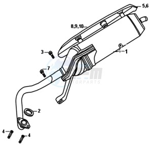 CROX 50 (AE05W6-NL) (L5-M1) drawing EXHAUST