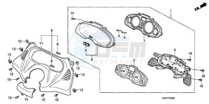 FES1259 UK - (E / MKH 3E) drawing SPEEDOMETER